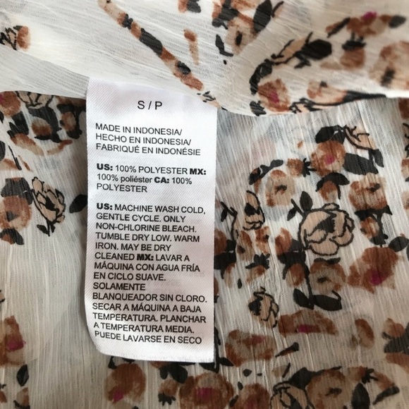 White House Black Market Floral Print Midi Dress - Picture 8 of 8